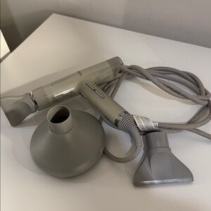 Gamma Professional Gray Hair Dryer with Attachments